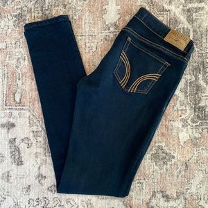 HOLLISTER Dark Navy Skinny Jeans